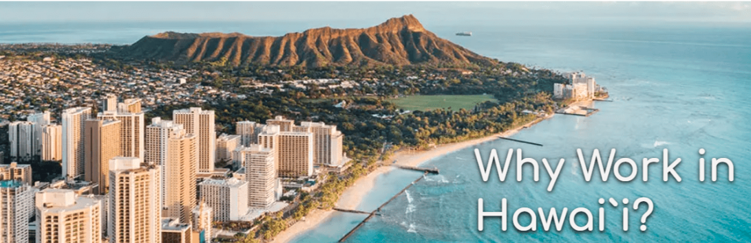 why work in hawaii graphic